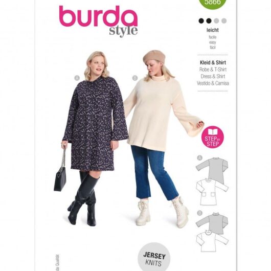 Burda Paper Sewing Pattern 5866