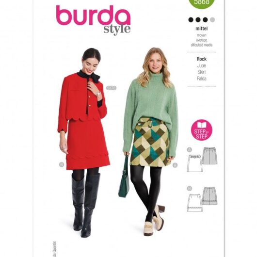 Burda Paper Sewing Pattern 5868