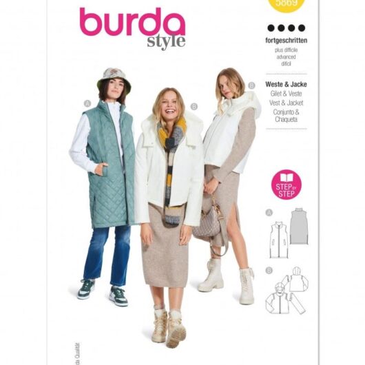 Burda Paper Sewing Pattern 5869