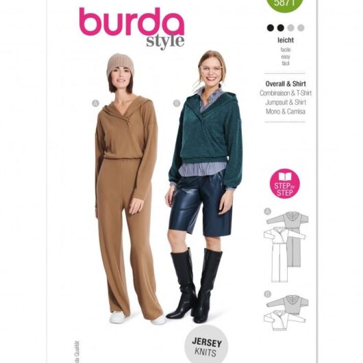 Burda Paper Sewing Pattern 5871