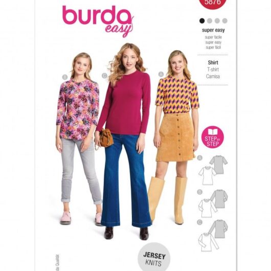 Burda Paper Sewing Pattern 5876