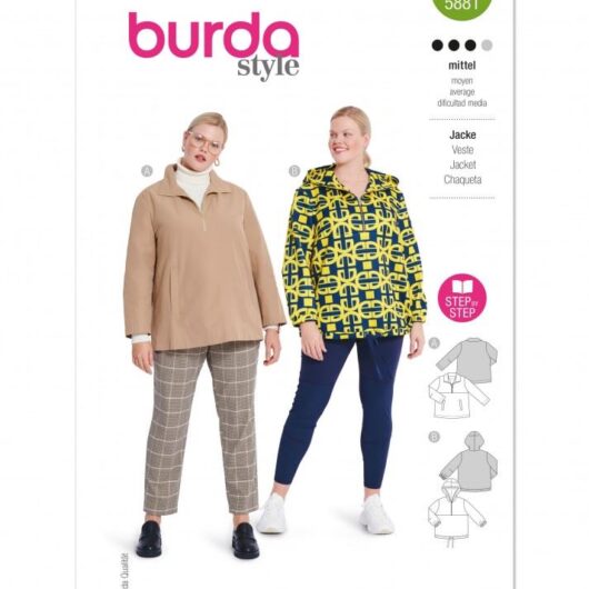 Burda Paper Sewing Pattern 5881