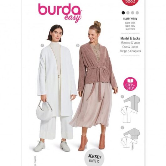 Burda Paper Sewing Pattern 5883
