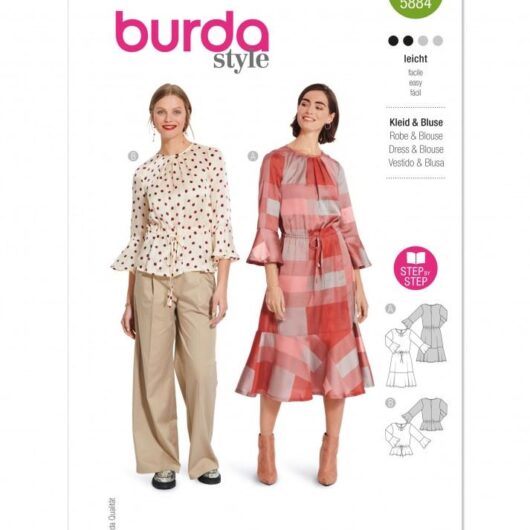 Burda Paper Sewing Pattern 5884