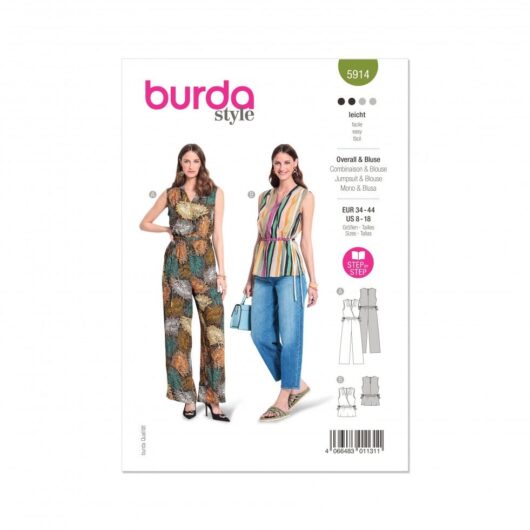 Burda Paper Sewing Pattern 5914