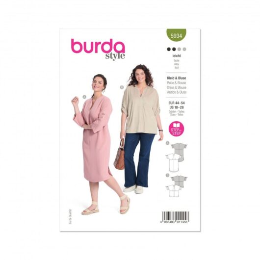 Burda Paper Sewing Pattern 5934