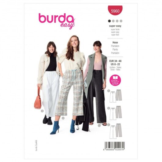 Burda Paper Sewing Pattern 5960