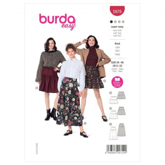 Burda Paper Sewing Pattern 5978
