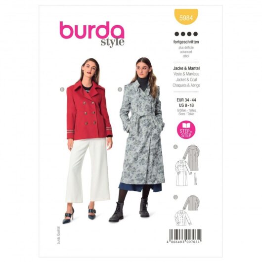 Burda Paper Sewing Pattern 5984