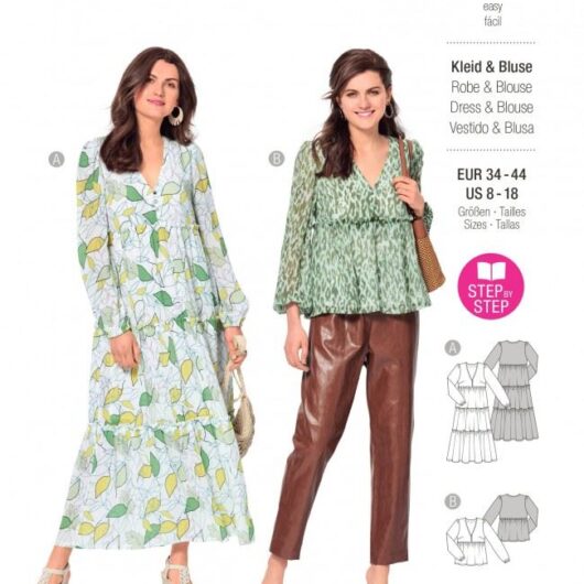 Burda Paper Sewing Pattern 6023