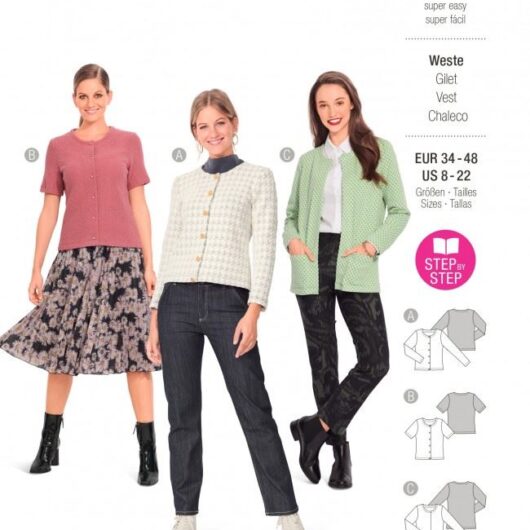 Burda Paper Sewing Pattern 6053