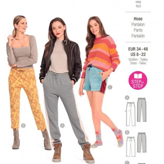 Burda Paper Sewing Pattern 6054