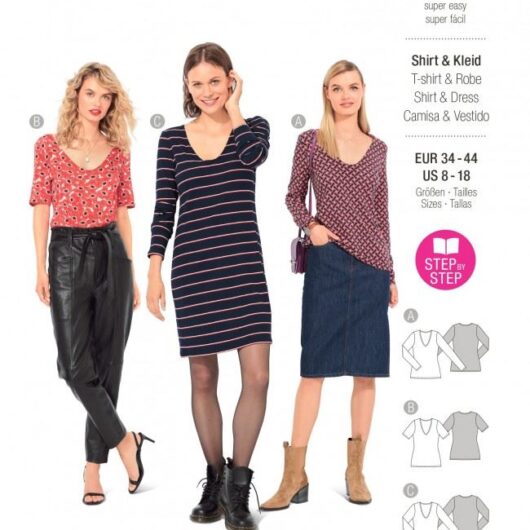 Burda Paper Sewing Pattern 6075