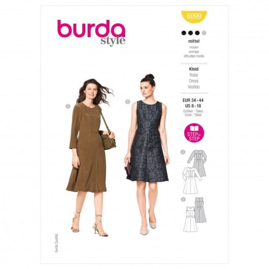Burda Paper Sewing Pattern 6099