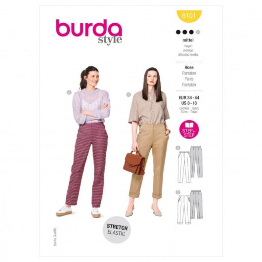 Burda Paper Sewing Pattern 6101