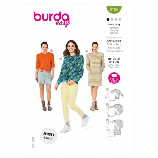 Burda Paper Sewing Pattern 6109