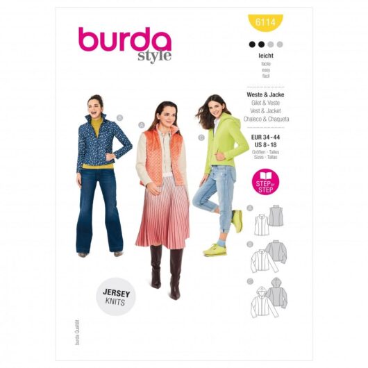 Burda Paper Sewing Pattern 6114