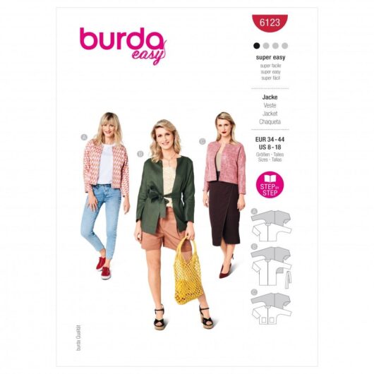 Burda Paper Sewing Pattern 6123