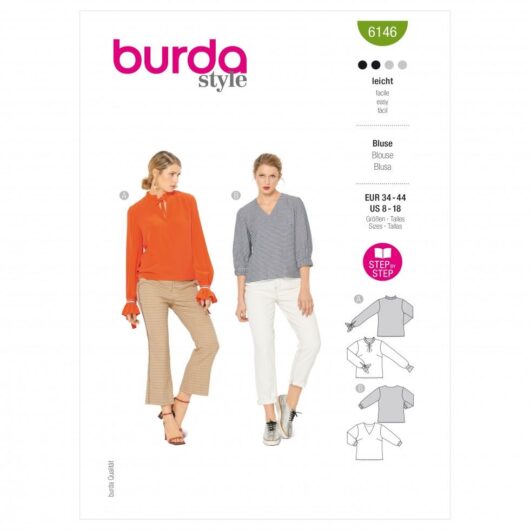 Burda Paper Sewing Pattern 6146