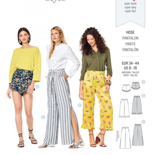 Burda Paper Sewing Pattern 6199