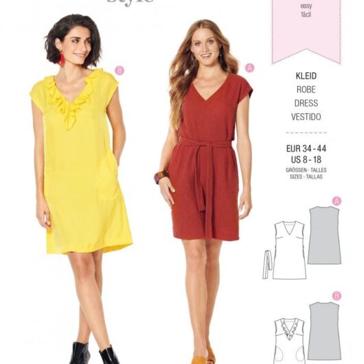 Burda Paper Sewing Pattern 6221