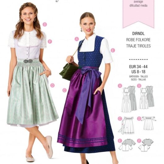 Burda Paper Sewing Pattern 6268