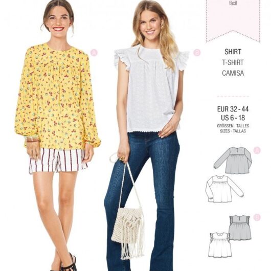Burda Paper Sewing Pattern 6313
