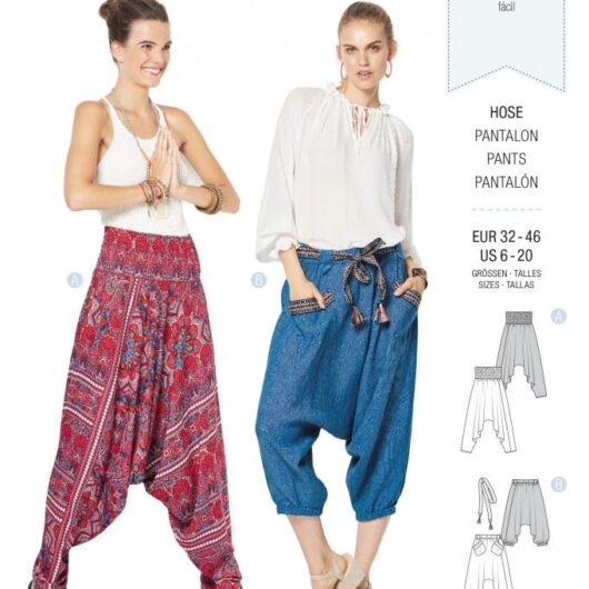 Burda Paper Sewing Pattern 6316