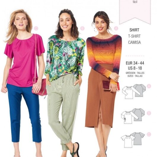 Burda Paper Sewing Pattern 6329