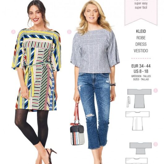 Burda Paper Sewing Pattern 6345