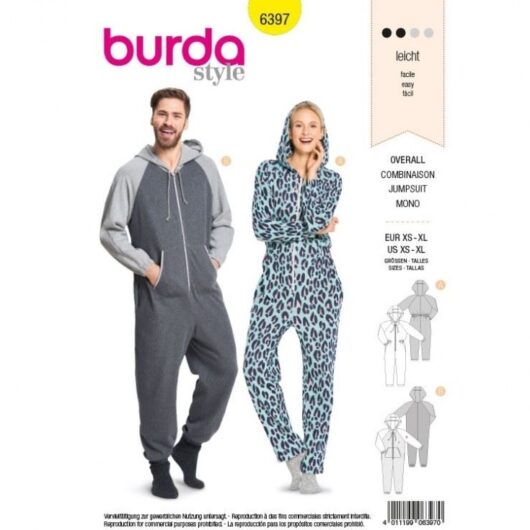Burda Paper Sewing Pattern 6397