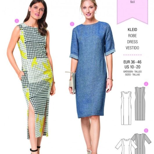 Burda Paper Sewing Pattern 6418