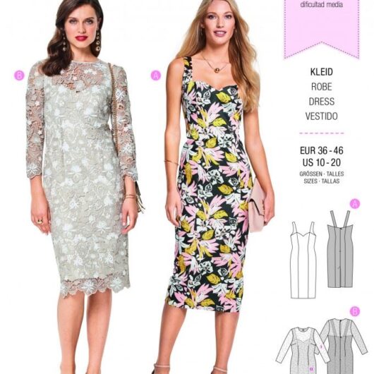 Burda Paper Sewing Pattern 6423