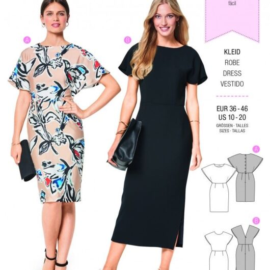 Burda Paper Sewing Pattern 6439