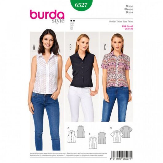 Burda Paper Sewing Pattern 6527