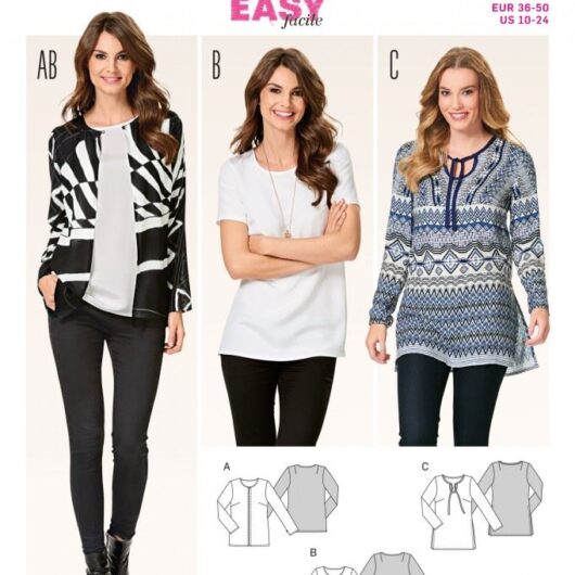 Burda Paper Sewing Pattern 6610