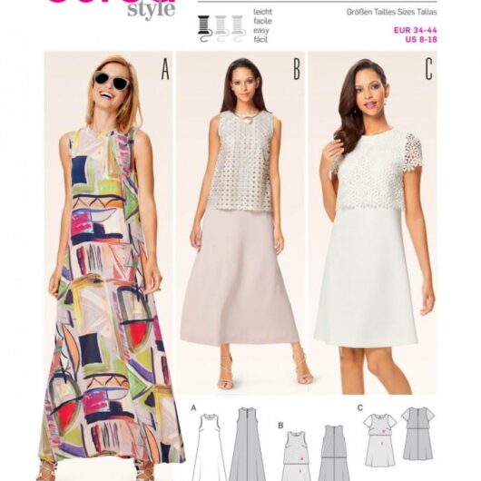 Burda Paper Sewing Pattern 6628