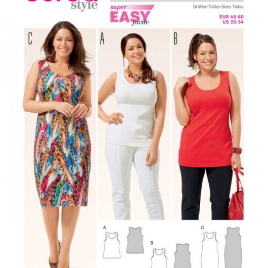 Burda Paper Sewing Pattern 6672