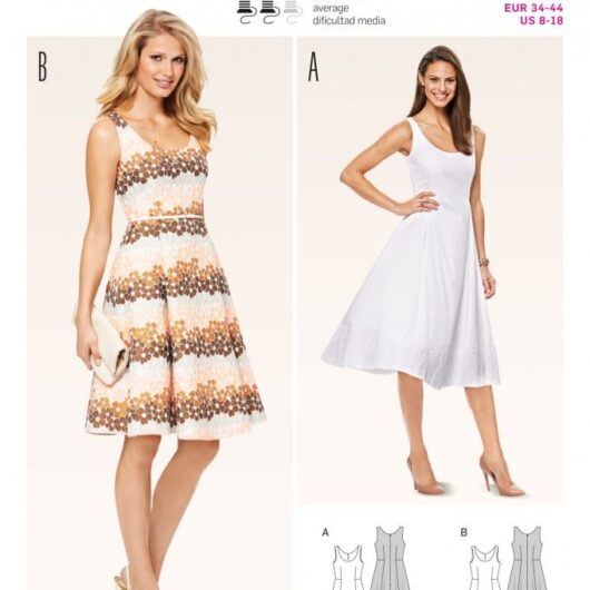 Burda Paper Sewing Pattern 6758