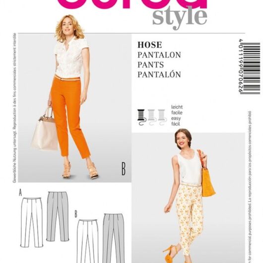 Burda Paper Sewing Pattern 7062