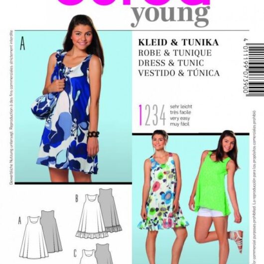 Burda Paper Sewing Pattern 7390