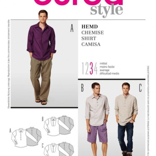 Burda Paper Sewing Pattern 7525