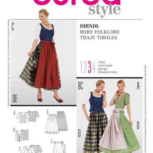 Burda Paper Sewing Pattern 7870
