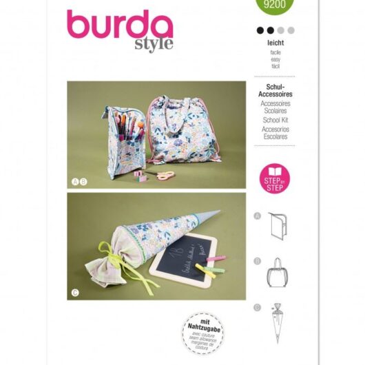 Burda Paper Sewing Pattern 9200