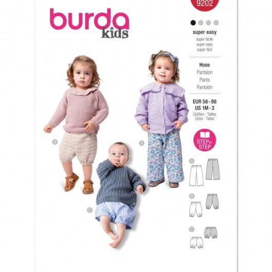 Burda Paper Sewing Pattern 9202