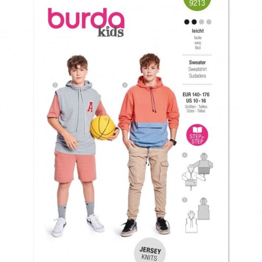 Burda Paper Sewing Pattern 9213