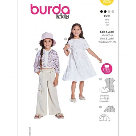 Burda Paper Sewing Pattern 9225