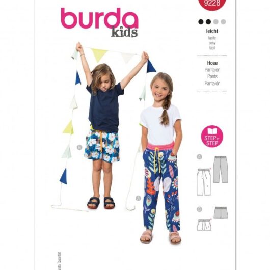 Burda Paper Sewing Pattern 9228