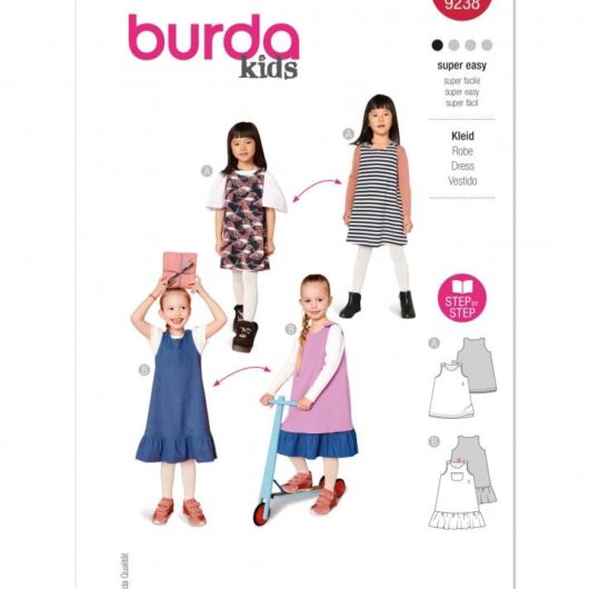 Burda Paper Sewing Pattern 9238