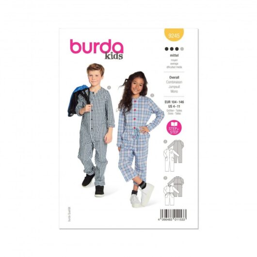 Burda Paper Sewing Pattern 9245